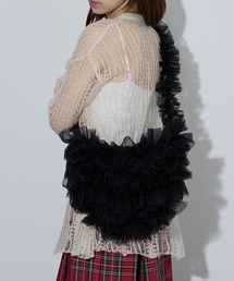 【MAISON BREEZE reveur】Tulle frill bag チュールフリルバッグ ショルダーバッグ