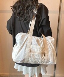 【軽量、コンパクト】さらっとしなやか使いやすいボストンバッグ