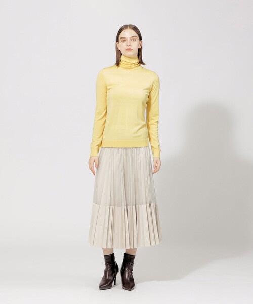 【セール】SLOWOOL ベーシックタートルネックニット（ニット/セーター）｜EPOCA（エポカ）