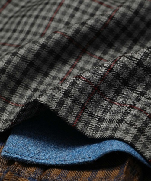 ADAM ET ROPE'(アダムエロペ)の「【O'Neil of Dublin for ADAM ET ROPE'】COMBI FASHION MAXI KILT (93CM)(スカート・レディース・グレー・10/8)」の16枚目の写真