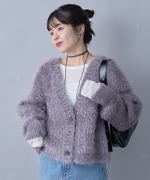 WILLOW | 【WILLOW】CATシャギーニットジャケットカーディガン(カーディガン/ボレロ)