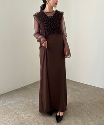 スーツ・フォーマル・ドレス et.univer Frill sleeve dress et.univer Frill sleeve dress