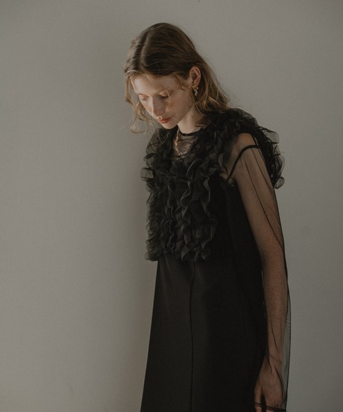 Many way frill dress（ドレス）｜et.UNiVER（エトユニベール）の