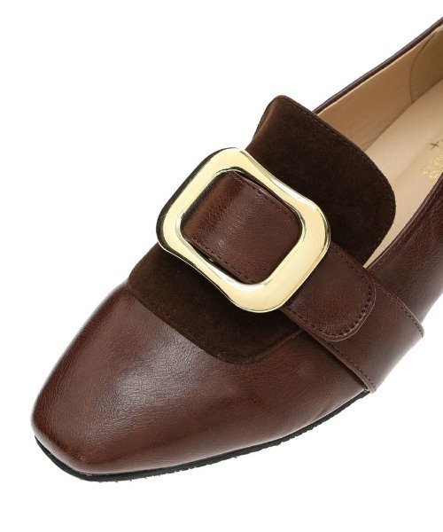 an another angelus（アンアナザーアンジェラス）の「バックル使いローヒールシューズ/ananotherangelus/fint　フィント（その他シューズ・レディース・ブラック/ブラウン/キャメル・S/M/L）」の19枚目の写真