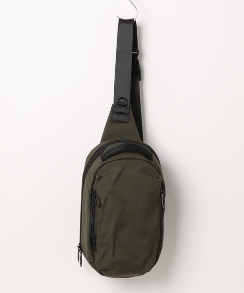 RAW.C(ロークリエイト)の「FUNCTIONAL/ファンクショナル ボディバッグ LIGHT WEIGHT UTILITY OVAL SLING 撥水 軽量 RCB-093TI(ボディバッグ/ウエストポーチ・メンズ・ブラック/ダークカーキ・FREE)」の20枚目の写真