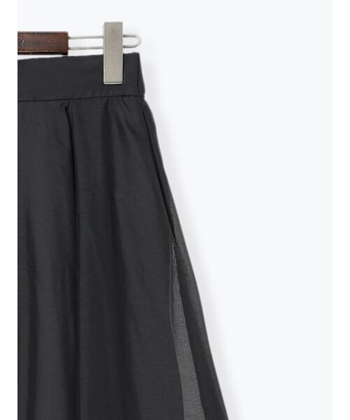 Te chichi(テチチ)の「シアーボリュームスカート(スカート・レディース・カーキ/チャコールグレー/モカ・F)」の7枚目の写真