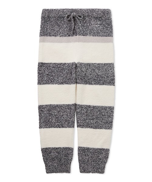 う*ん様 gelato pique パウダーベア刺繍ボーダーロングパンツ ベージ gelato pique（ジェラートピケ）の「【HOMME】パウダーメランジ