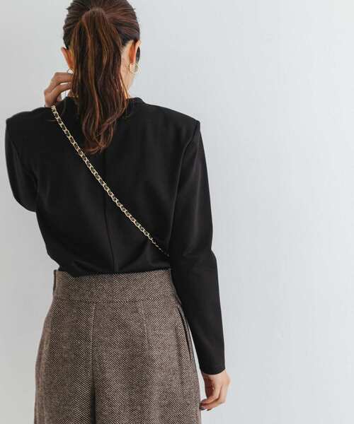 【セール】F by ROSSO 肩パットロングスリーブTシャツ(Tシャツ/カットソー)|F by ROSSO(エフバイロッソ) 【セール】F by ROSSO 肩パットロングスリーブTシャツ(Tシャツ/カットソー)|F by ROSSO(エフバイロッソ)