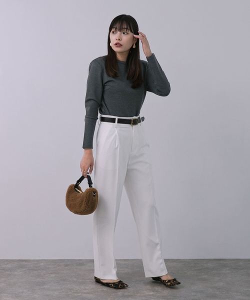 【セール】F by ROSSO 肩パットロングスリーブTシャツ(Tシャツ/カットソー)|F by ROSSO(エフバイロッソ) 【セール】F by ROSSO 肩パットロングスリーブTシャツ(Tシャツ/カットソー)|F by ROSSO(エフバイロッソ)