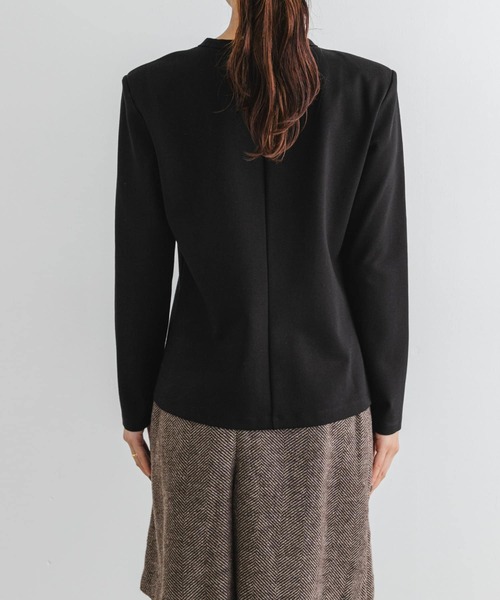 【セール】F by ROSSO 肩パットロングスリーブTシャツ(Tシャツ/カットソー)|F by ROSSO(エフバイロッソ) 【セール】F by ROSSO 肩パットロングスリーブTシャツ(Tシャツ/カットソー)|F by ROSSO(エフバイロッソ)