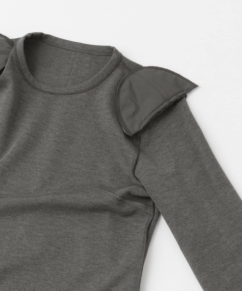 【セール】F by ROSSO 肩パットロングスリーブTシャツ(Tシャツ/カットソー)|F by ROSSO(エフバイロッソ) 【セール】F by ROSSO 肩パットロングスリーブTシャツ(Tシャツ/カットソー)|F by ROSSO(エフバイロッソ)