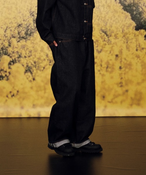 WHO'S WHO gallery（フーズフーギャラリー）の「【Sourcream/サワークリーム】リジッドデニム（デニムパンツ・レディース・インディゴブルー・FREE）」の3枚目の写真