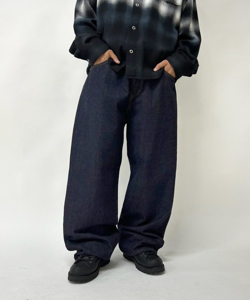 WHO'S WHO gallery（フーズフーギャラリー）の「【Sourcream/サワークリーム】リジッドデニム（デニムパンツ・レディース・インディゴブルー・FREE）」の9枚目の写真