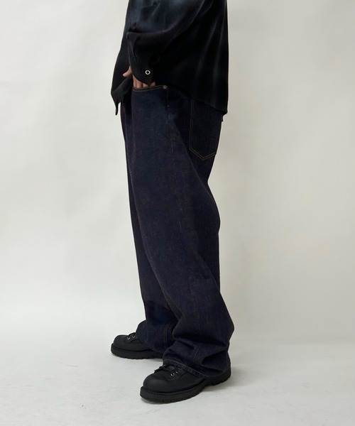 WHO'S WHO gallery（フーズフーギャラリー）の「【Sourcream/サワークリーム】リジッドデニム（デニムパンツ・レディース・インディゴブルー・FREE）」の10枚目の写真