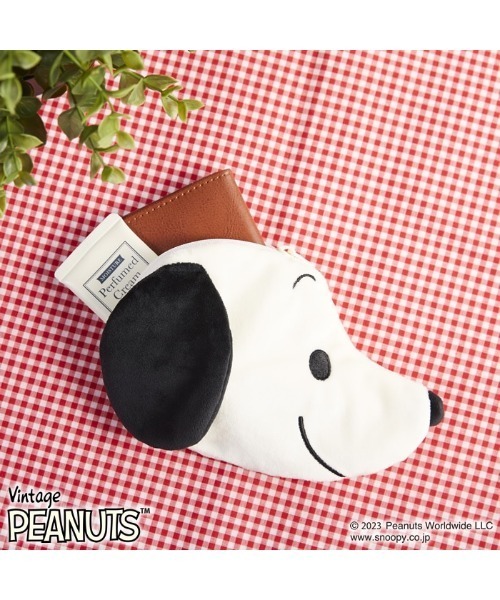 PEANUTS（ピーナッツ）の「【 PEANUTS / ピーナッツ 】 フェイス ポーチ 1950's ヴィンテージスヌーピー SKG（ポーチ・レディース・その他1・FREE）」の7枚目の写真