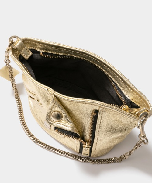 【11/30までの出品です】beautiful people /pouch セール】riders pouch color（ハンドバッグ）｜beautiful people