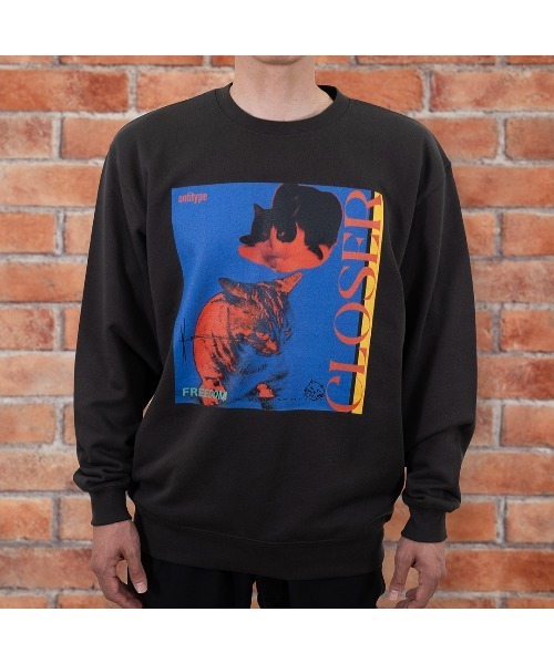 ZOZO（ゾゾ）の「会長＆専務×ZOZOTOWN　クルーネックスウェットシャツ（スウェット・レディース・スミクロ・M/L/XL）」の3枚目の写真