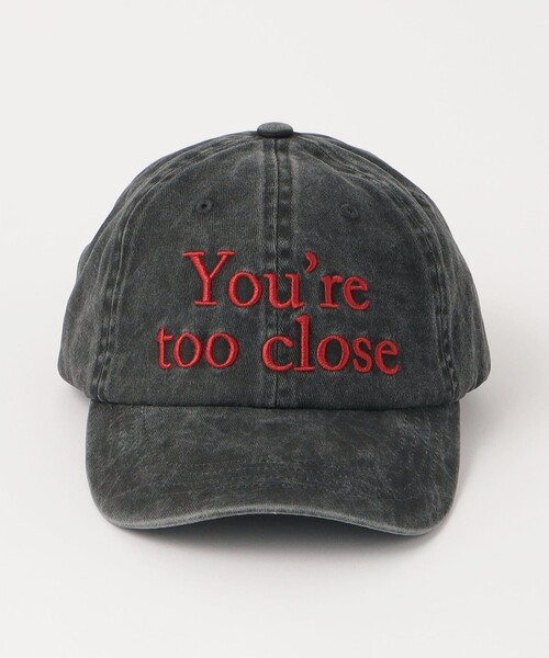 BEAUTY&YOUTH UNITED ARROWS（ビューティーアンドユースユナイテッドアローズ）の「【ハンチさんコラボレーションアイテム】刺繍ロゴ キャップ（キャップ・レディース・ブラック・FREE）」の10枚目の写真