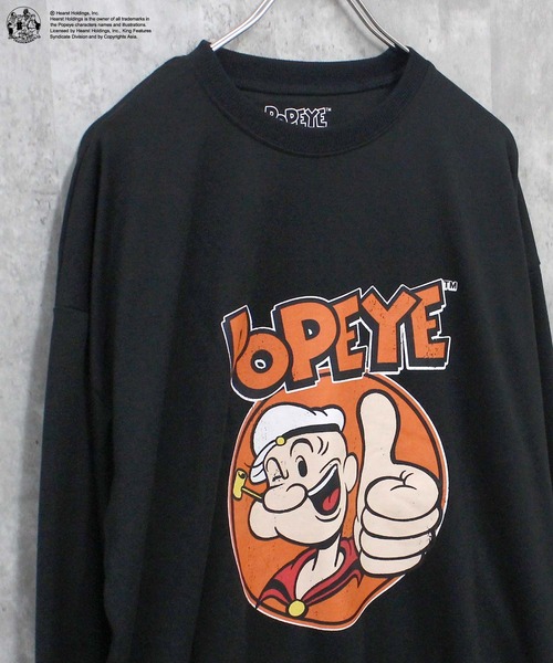 セール】POPEYE ポパイ 綿タッチ ミニ裏毛 スウェット（スウェット