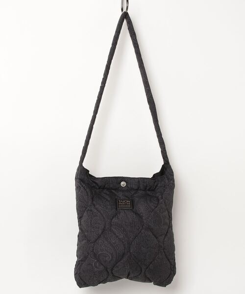 TAION(タイオン)の「【TAION】タイオン MILITARY CROSS BODY DOWN BAG-MEDIUM TAION-BG05ML-M(トートバッグ・メンズ・その他1/ダークネイビー/ブラック/ブラウン系その他/ダークオリーブ/その他・ONE SIZE)」の6枚目の写真