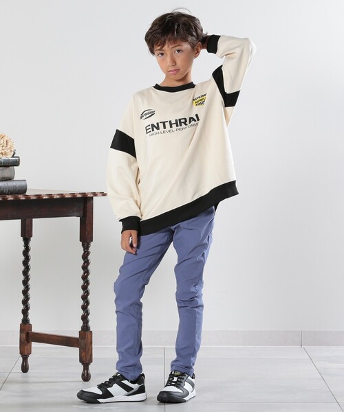 SHOO・LA・RUE(シューラルー)の「◆【110-140cm/男女兼用】ストレッチ裏起毛パンツ(その他パンツ・キッズ・ブラック/ベージュ/パープル/ブルー系その他・11/12/13/14)」の11枚目の写真