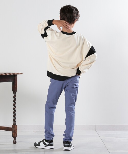 SHOO・LA・RUE(シューラルー)の「◆【110-140cm/男女兼用】ストレッチ裏起毛パンツ(その他パンツ・キッズ・ブラック/ベージュ/パープル/ブルー系その他・11/12/13/14)」の12枚目の写真