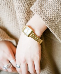 CASIO（カシオ）の「【CASIO（カシオ）】クラシックメタルスクエア（アナログ腕時計）」