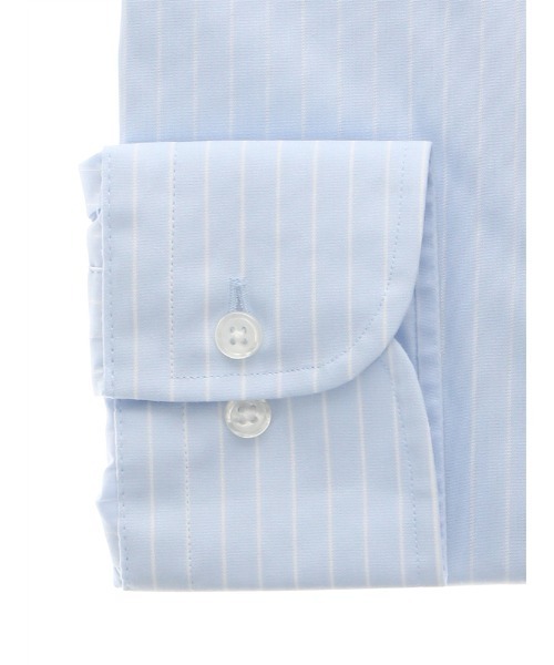 SUIT SQUARE(スーツスクエア)の「ワイシャツ 長袖 形態安定 ストレッチ ワイドカラー BASIC ドレスシャツ(ビジネスシャツ・メンズ・ホワイト系2/ホワイト系1/ブラウン/サックスブルー・首回り45cm-裄丈90cm/首回り45cm-裄丈86cm/首回り39cm-裄丈86cm/首回り39cm-裄丈82cm/首回り37cm-裄丈84cm/首回り37cm-裄丈80cm/首回り43cm-裄丈90cm/首回り41cm-裄丈88cm/首回り41cm-裄丈84cm/首回り43cm-裄丈86cm)」の17枚目の写真