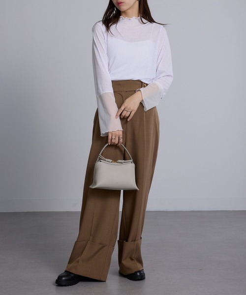 tov(トーヴ)の「【TOV】CROSS S T25S07B542(ショルダーバッグ・レディース・ネイビー/ベージュ/ブラック/アイボリー/グレー・FREE)」の16枚目の写真