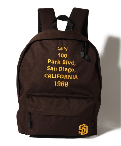 MLB(メジャーリーグベースボール)の「【MLB/メジャーリーグベースボール】CORDURAデイパック(バックパック/リュック・メンズ・ブルー/ブラック/ブラウン・FREE)」の6枚目の写真