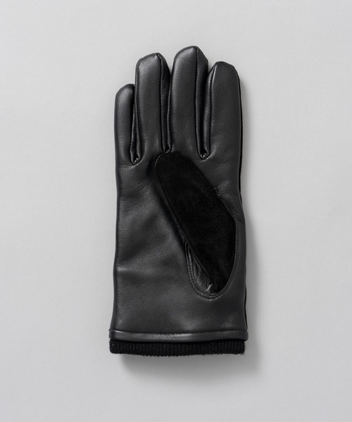 UNISEX》Pig Suede x Goat Leather Gloves/ピグスエード×ゴート