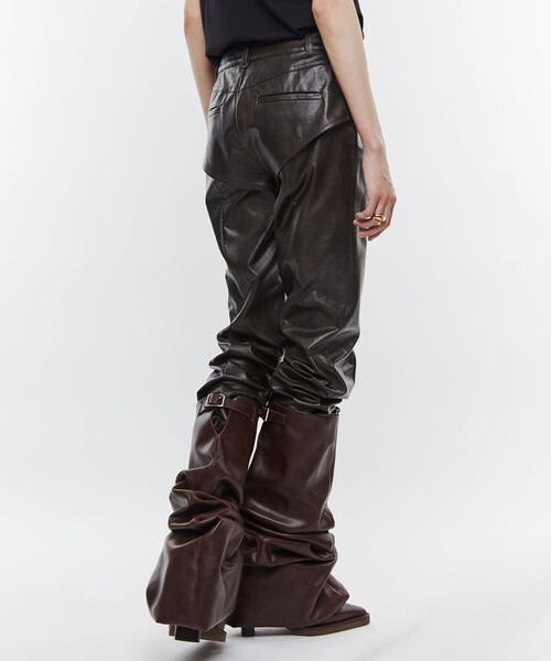 POOLDEロングブーツBoots Black 38 pameo pose POOLDEロングブーツBoots Black 38 pameo pose