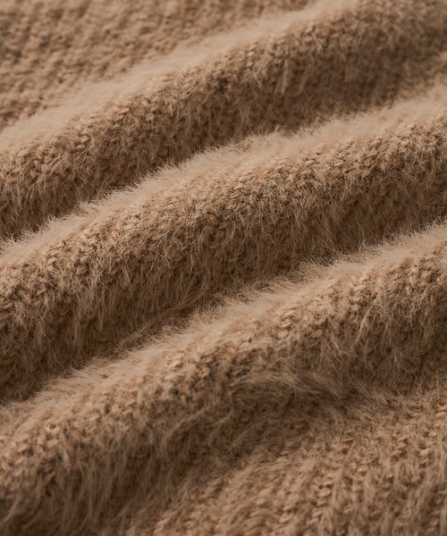 VIS(ビス)の「メタルボタンニットプルオーバー(ニット/セーター・レディース・オフホワイト/ベージュ系その他/ライトグリーン・FREE)」の12枚目の写真