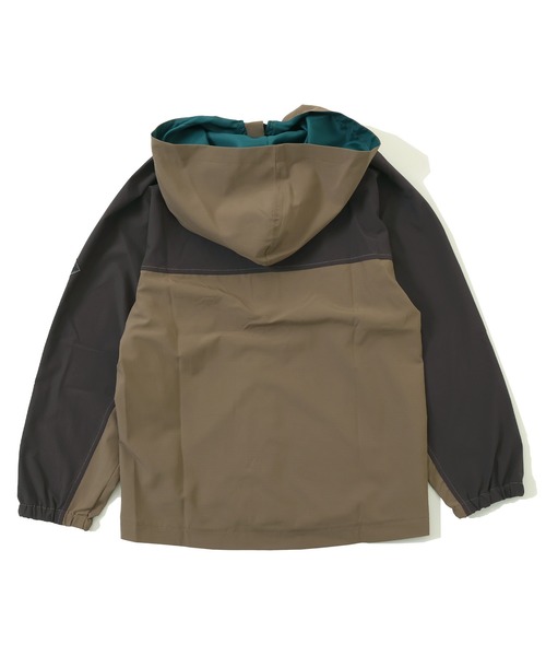 KRIFF MAYER Kid's Collection（クリフメイヤーキッズコレクション）の「クリーネスアクティブマンパ（マウンテンパーカー・キッズ・オリーブ/アイボリー/グレイッシュベージュ/チャコール/カラフル・150/140/130/120/170/160）」の17枚目の写真
