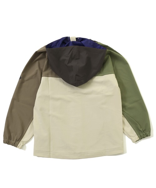KRIFF MAYER Kid's Collection（クリフメイヤーキッズコレクション）の「クリーネスアクティブマンパ（マウンテンパーカー・キッズ・オリーブ/アイボリー/グレイッシュベージュ/チャコール/カラフル・150/140/130/120/170/160）」の19枚目の写真