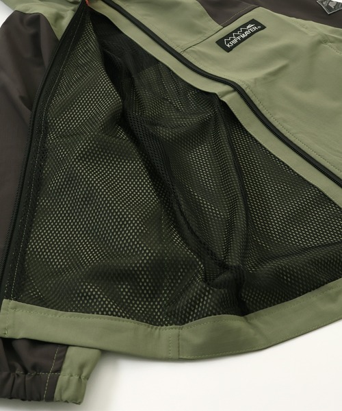 KRIFF MAYER Kid's Collection（クリフメイヤーキッズコレクション）の「クリーネスアクティブマンパ（マウンテンパーカー・キッズ・オリーブ/アイボリー/グレイッシュベージュ/チャコール/カラフル・150/140/130/120/170/160）」の21枚目の写真