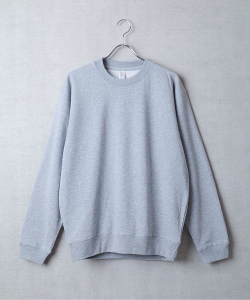 INNOCENT(イノセント)の「【DF001】【D-FACTORY】10オンス フレンチテリー クルーネックスウェット(スウェット・メンズ・ブラック/ヘザーグレー・X-LARGE/MEDIUM/LARGE)」の2枚目の写真