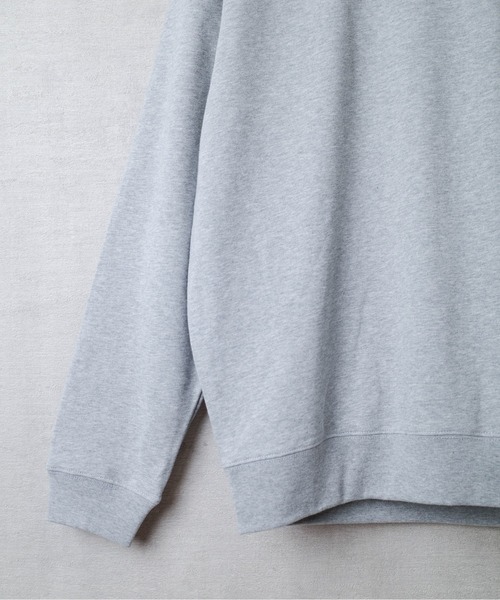 INNOCENT(イノセント)の「【DF001】【D-FACTORY】10オンス フレンチテリー クルーネックスウェット(スウェット・メンズ・ブラック/ヘザーグレー・X-LARGE/MEDIUM/LARGE)」の4枚目の写真