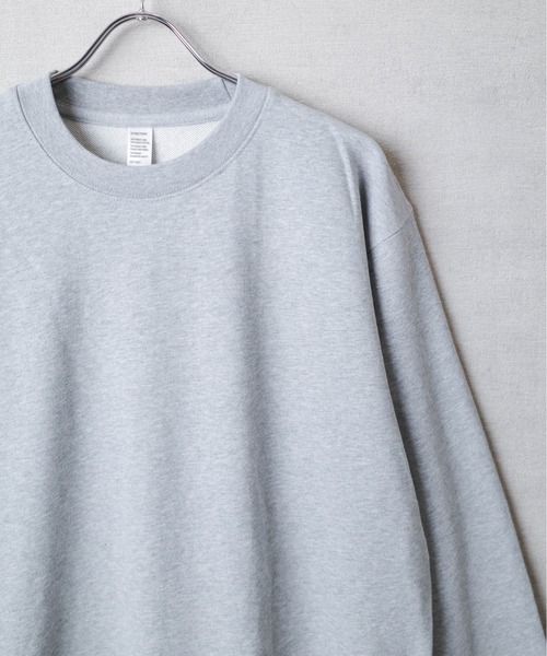 INNOCENT(イノセント)の「【DF001】【D-FACTORY】10オンス フレンチテリー クルーネックスウェット(スウェット・メンズ・ブラック/ヘザーグレー・X-LARGE/MEDIUM/LARGE)」の7枚目の写真
