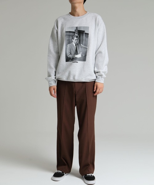 デプス 「 スタンドカラースウェット 」XL フェザーグレー 新品 アディダス adidas メンズ スウェットトレーナー M ESS+ 3ST