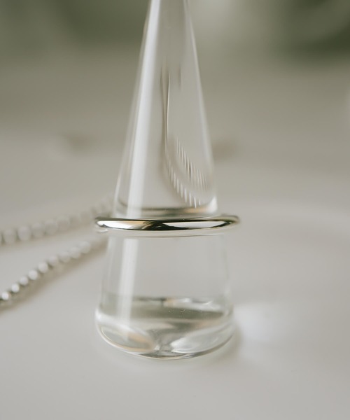 Ops.（オプス）の「リング シルバー925 指輪 レディース 金属アレルギー対応【AUREOLA アウレオラ3mm】（リング・レディース・イエローゴールド/シルバー・15号/13号/11号/9号/7号）」の8枚目の写真