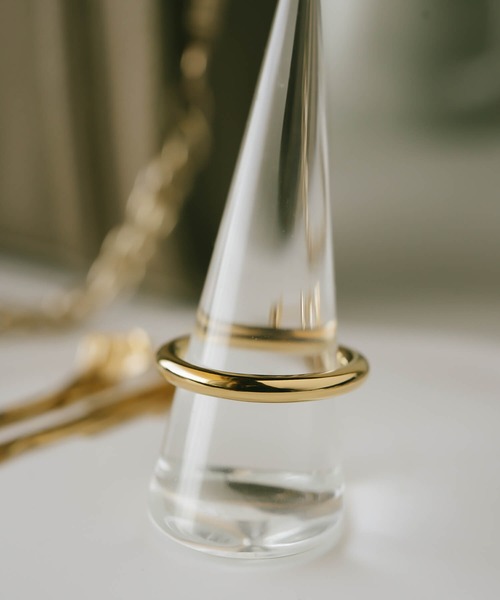 Ops.（オプス）の「リング シルバー925 指輪 レディース 金属アレルギー対応【AUREOLA アウレオラ3mm】（リング・レディース・イエローゴールド/シルバー・15号/13号/11号/9号/7号）」の12枚目の写真