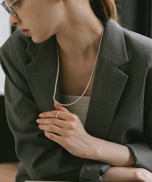 Ops.（オプス）の「リング シルバー925 指輪 レディース 金属アレルギー対応【AUREOLA アウレオラ3mm】（リング・レディース・イエローゴールド/シルバー・15号/13号/11号/9号/7号）」の5枚目の写真