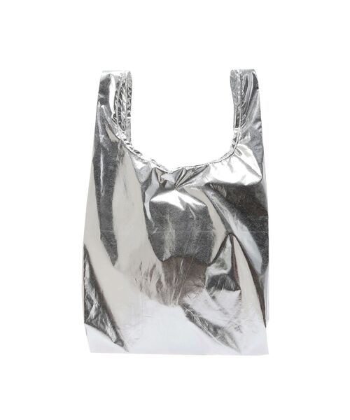 UN3D.(アンスリード)の「METALLIC ECO-BAG M / メタリックエコバッグM(エコバッグ/サブバッグ・レディース・ブラック/ゴールド/シルバー・FREE)」の6枚目の写真