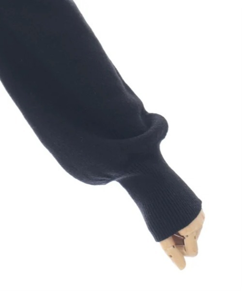 axes femme(アクシーズファム)の「レイヤード風ニット(ニット/セーター・レディース・ピンク/キナリ/ブラック・FREE)」の14枚目の写真