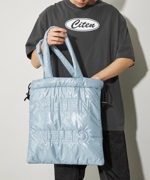 CITEN＞CITENステッチパデッドトート（ショルダーバッグ