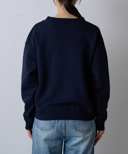 russet（ラシット）の「[日本製] スウェットカーディガン(CF-205)（Tシャツ/カットソー・レディース・グレー/ネイビー・FREE）」の16枚目の写真