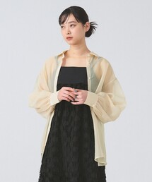 Ray BEAMS | シアー ボリューム スリーブ シャツ(シャツ/ブラウス)