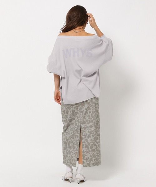 HEREIAM（ヘレイアム）の「【HEREIAM】ワッフルオフショルプルオーバー（Tシャツ/カットソー・レディース・ベージュ/ライトグレー/オフホワイト・FREE）」の21枚目の写真