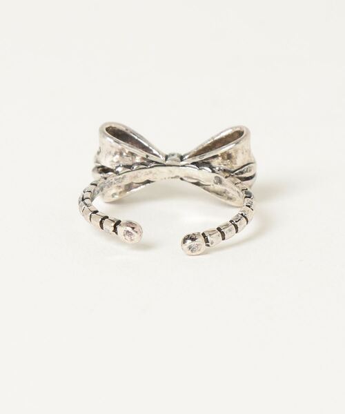 poiregnee（ポワニェ）の「［select］リボンリング（リング・レディース・シルバー・FREE）」の3枚目の写真